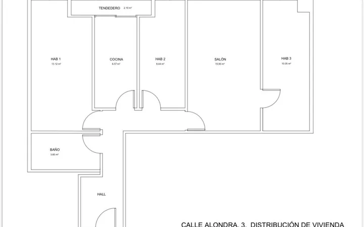 Piso en Calle de la Alondra, 3, Vista Alegre - Foto 17