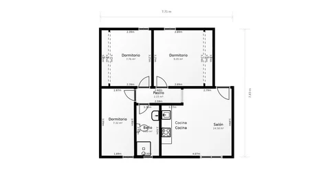 Piso en Barrio Amposta - Foto 36