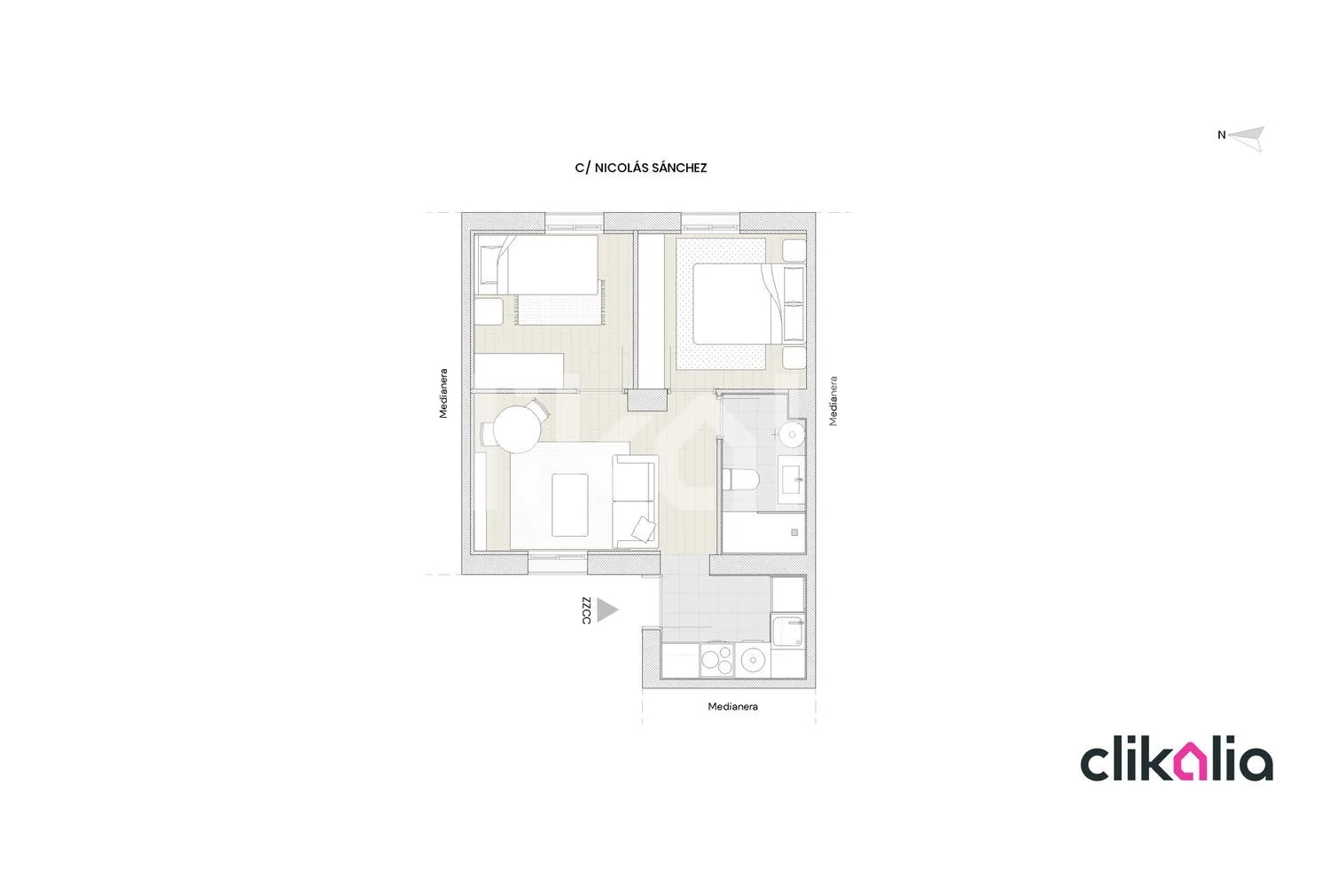 Piso en calle de Nicolás Sánchez - Foto 13