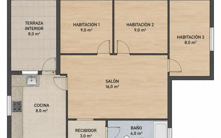 Piso en Calle de los Hermanos García Noblejas, 7 - Foto 2