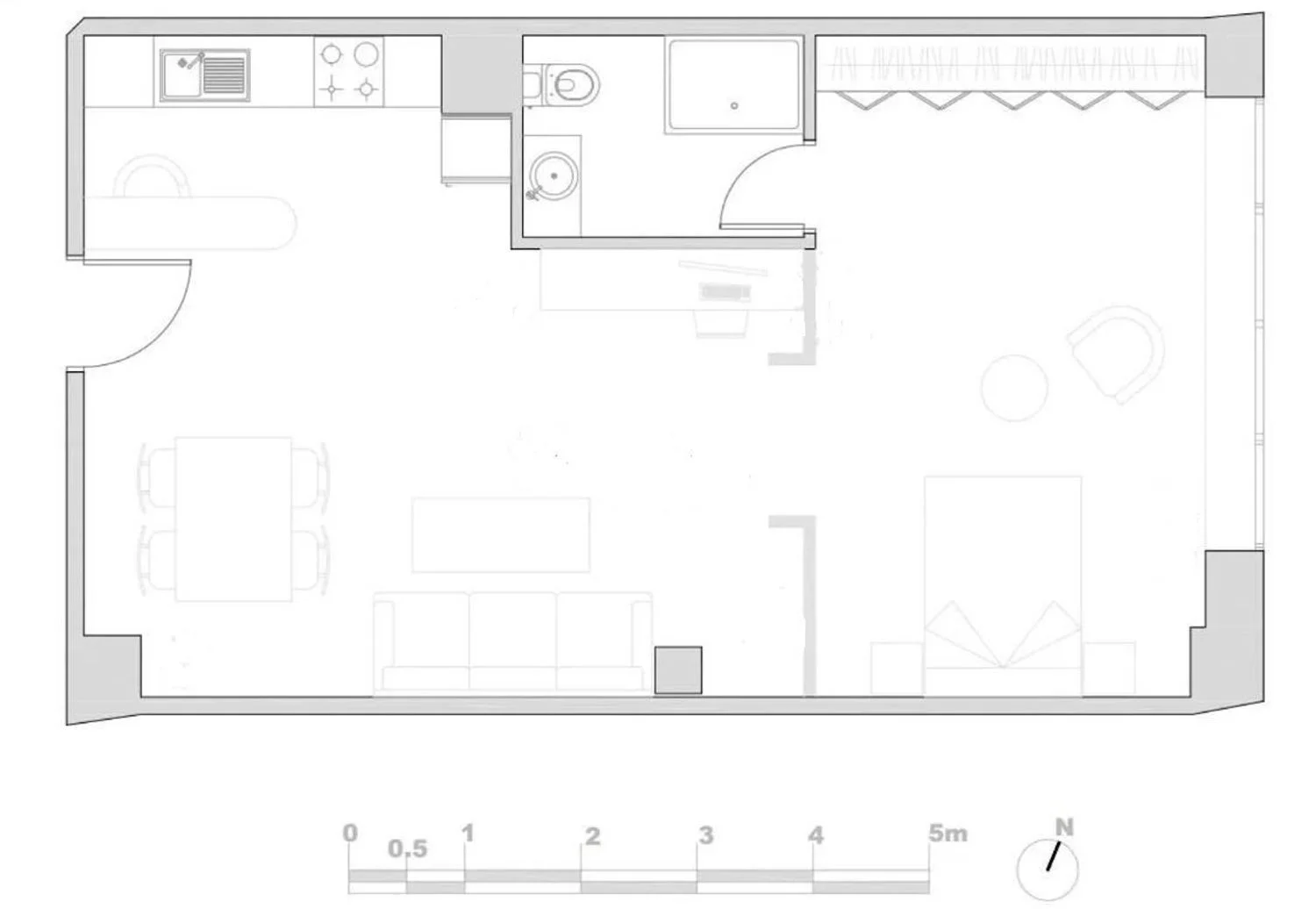 Estudio en calle de Santa Leonor, 22 - Foto 23