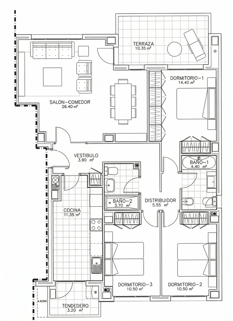 Piso en avenida Víctimas del Terrorismo, 35 - Foto 26