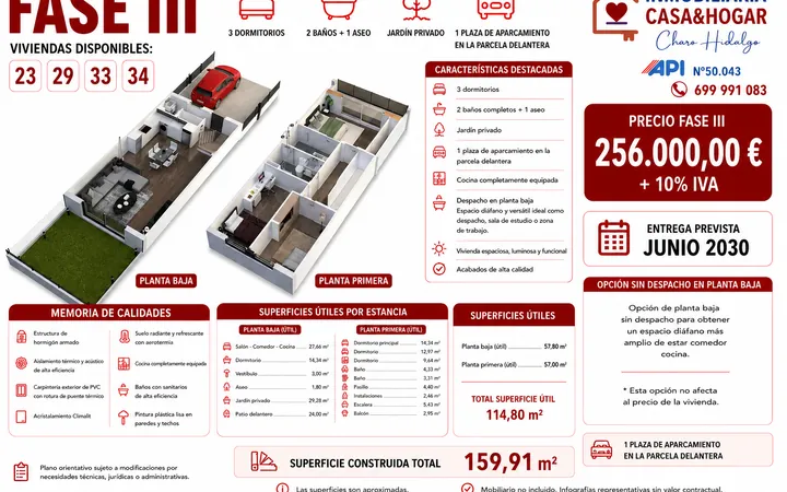 Próxima promoción de obra nueva en la Puebla de Alfindén - Foto 3