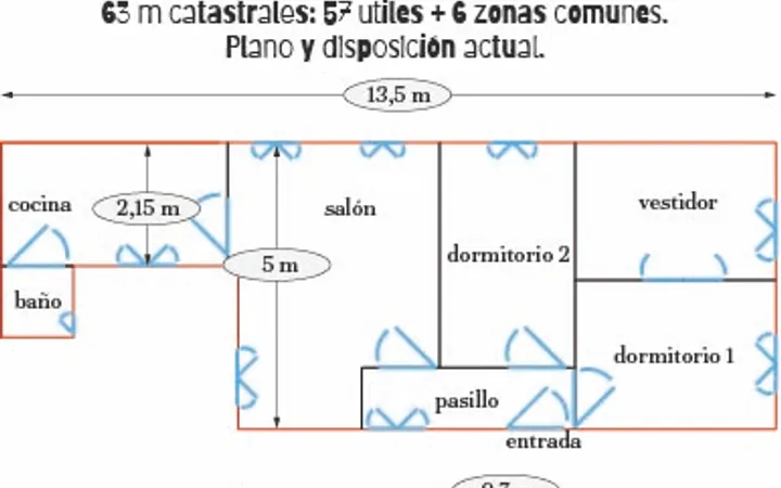 Piso de 63 m² en Calle Velázquez 111 (Distrito Salamanca) - Foto 15