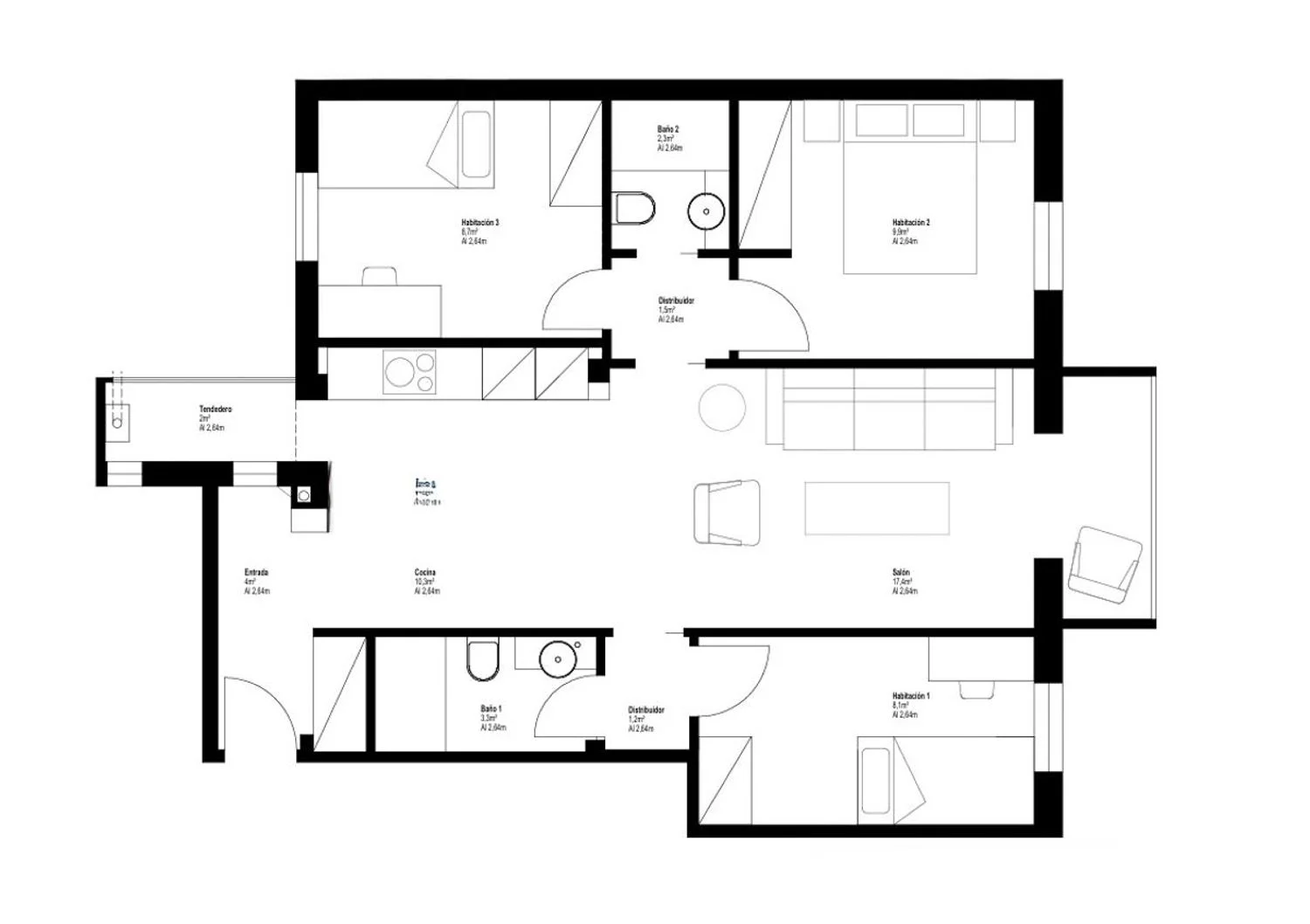 Piso en Barrio Portazgo - Foto 38