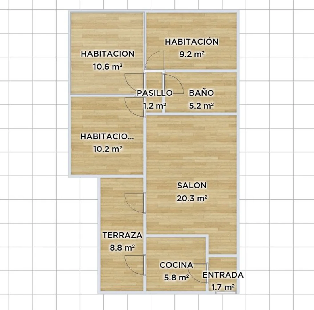 Piso en calle de Puertollano, 2 - Foto 63