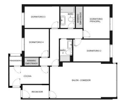 Piso en Barrio Alameda de Osuna - Foto 1