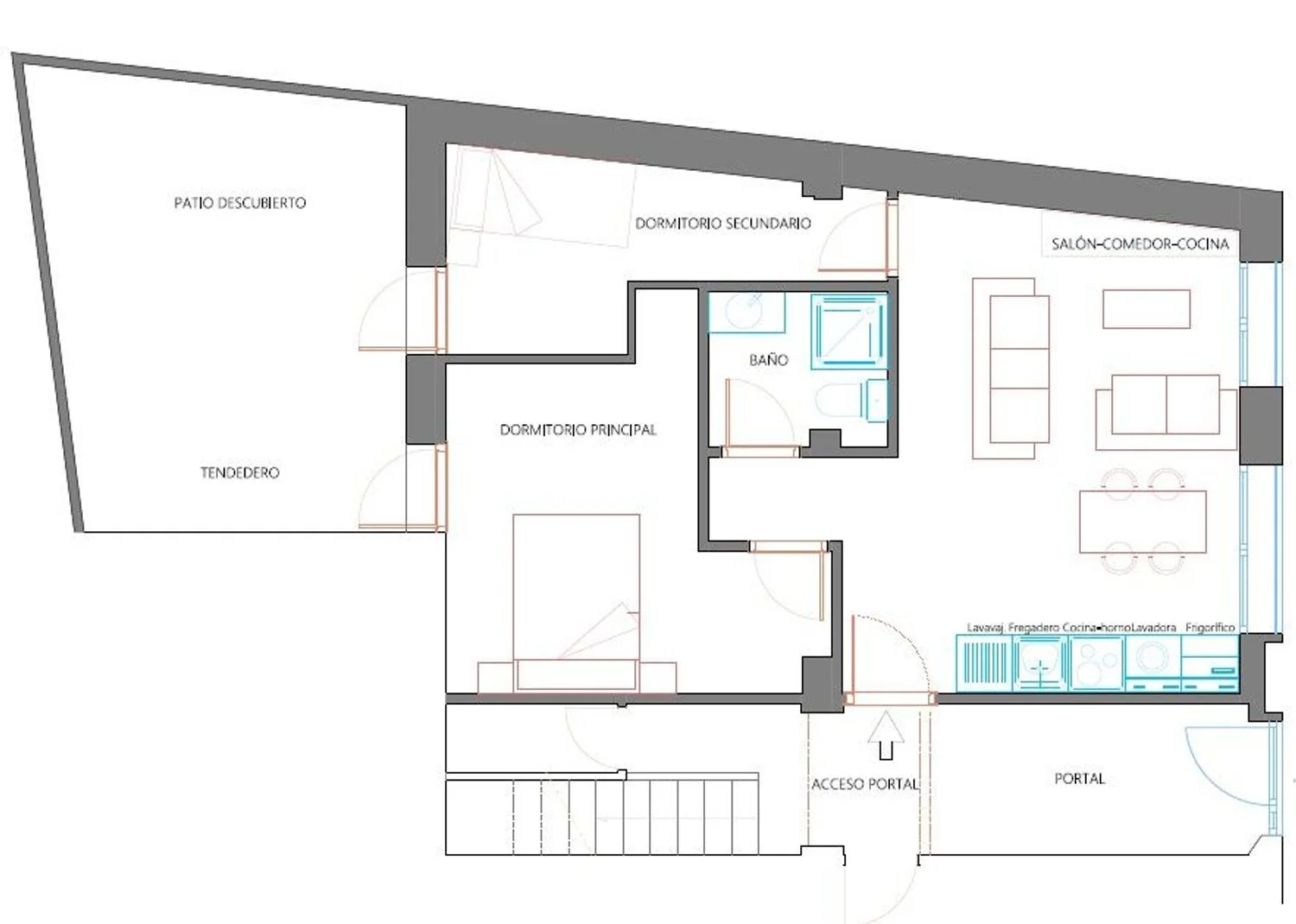 Piso en calle San Virgilio, 5