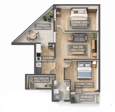 Piso en calle Magín Calvo, 3 - Foto 4