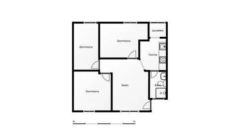 Piso en Barrio Palomeras sureste - Foto 29