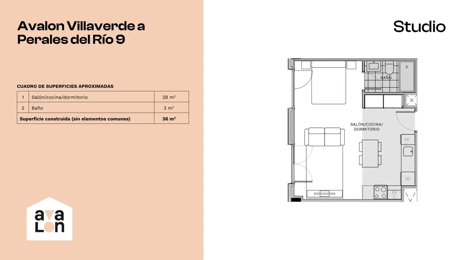 Estudio en Calle de Villaverde a Perales del Río - Foto 9