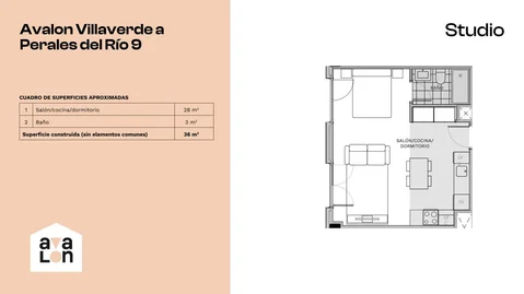 Estudio en Calle de Villaverde a Perales del Río - Foto 9