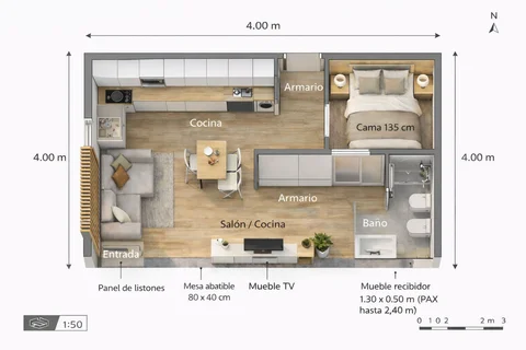 Piso en calle Alejandrina Moran, 26 - Foto 4