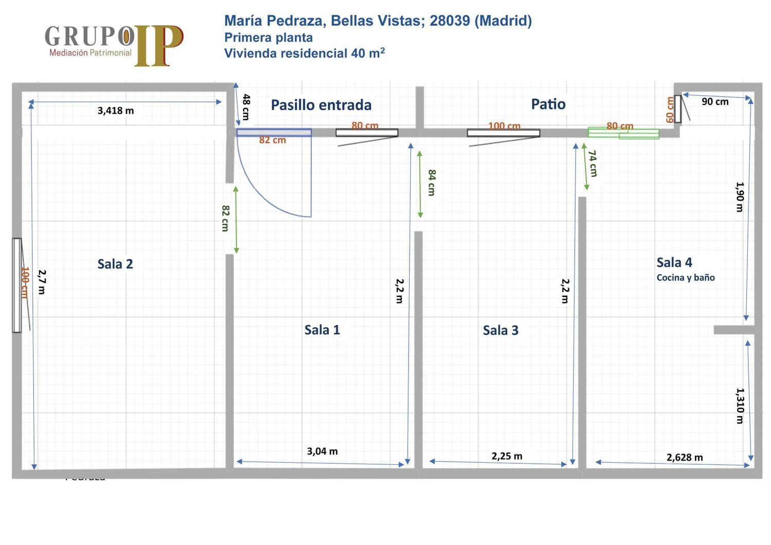 Estudio en Calle de María Pedraza, 8, Bellas Vistas - Foto 17