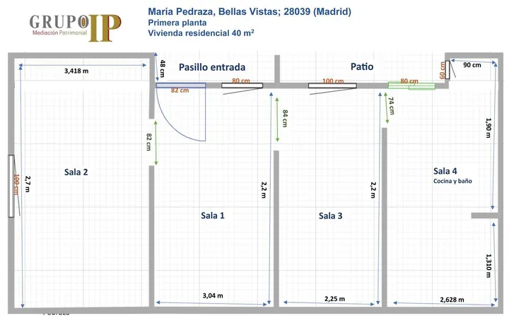 Estudio en Calle de María Pedraza, 8, Bellas Vistas - Foto 17