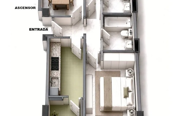Piso en Calle de cavanilles, 50, Pacífico - Foto 13