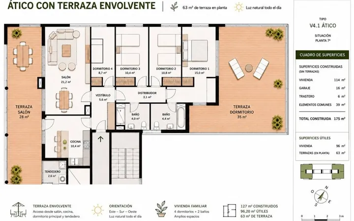 Ático en Avenida Gran Vía del Este, 9, Valdebernardo - Valderrivas - Foto 29