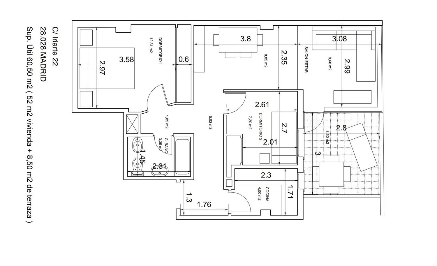 Ático en calle de Béjar, 18 - Foto 9