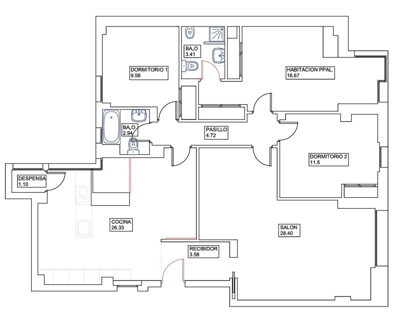 Piso en calle Sirio, 54 - Foto 13
