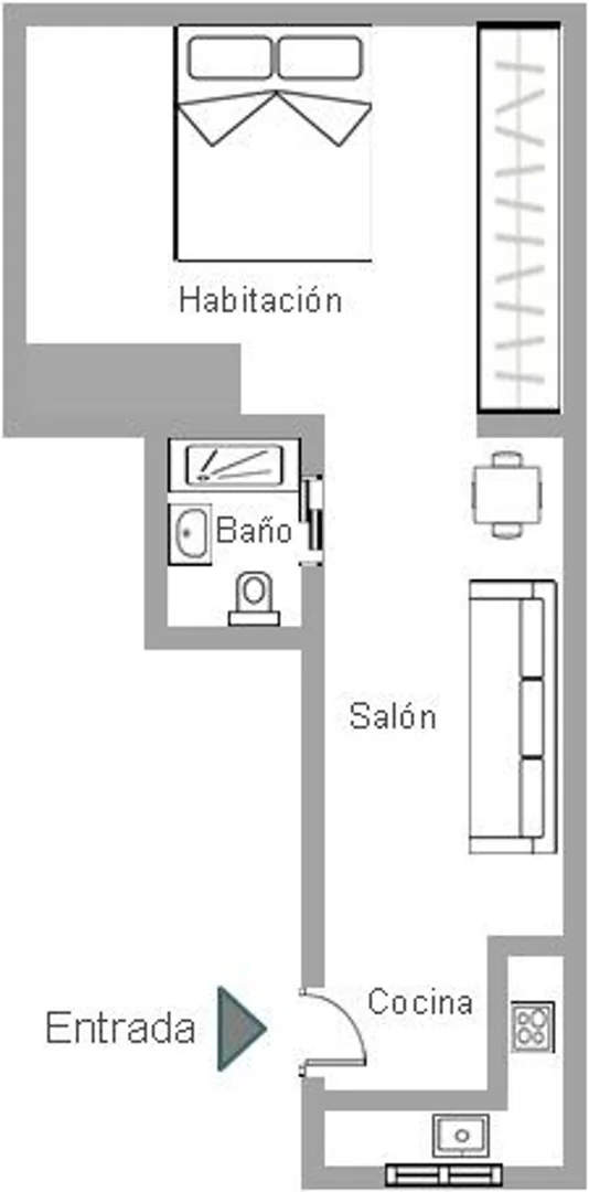 Estudio en Calle Cabo Nicolás Mur, San Isidro - Foto 16