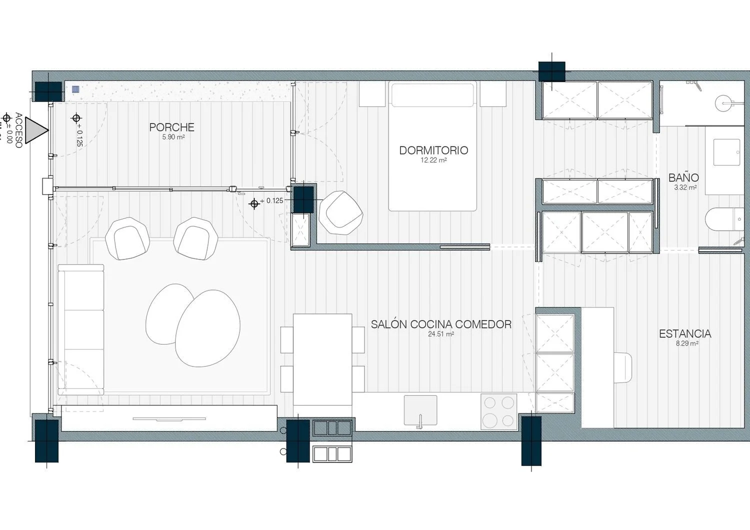 Piso en calle Chantada, 41