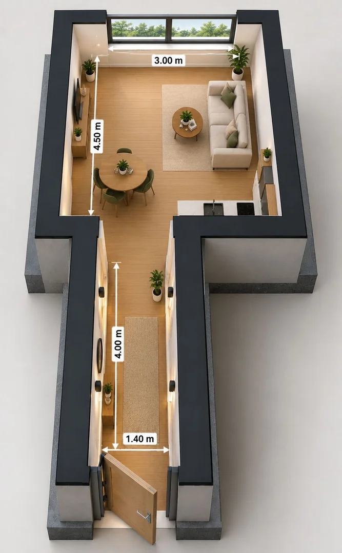 Estudio en Avenida de Frederic Rahola, 6, La Font d'En Fargues - Foto 3