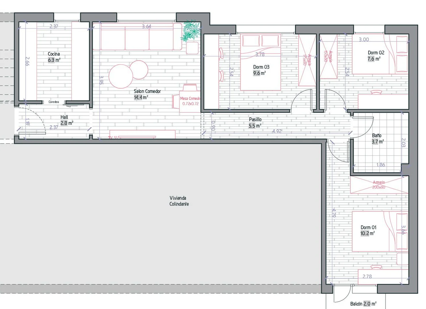 Piso en calle del Capitán Blanco Argibay, 65 - Foto 24