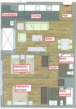 Alquiler de piso en Avenida de la Gavia, 14 - Foto 19