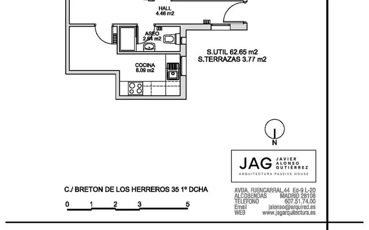 Piso en Calle de Bretón de los Herreros, 35, Nuevos Ministerios-Ríos Rosas - Foto 17