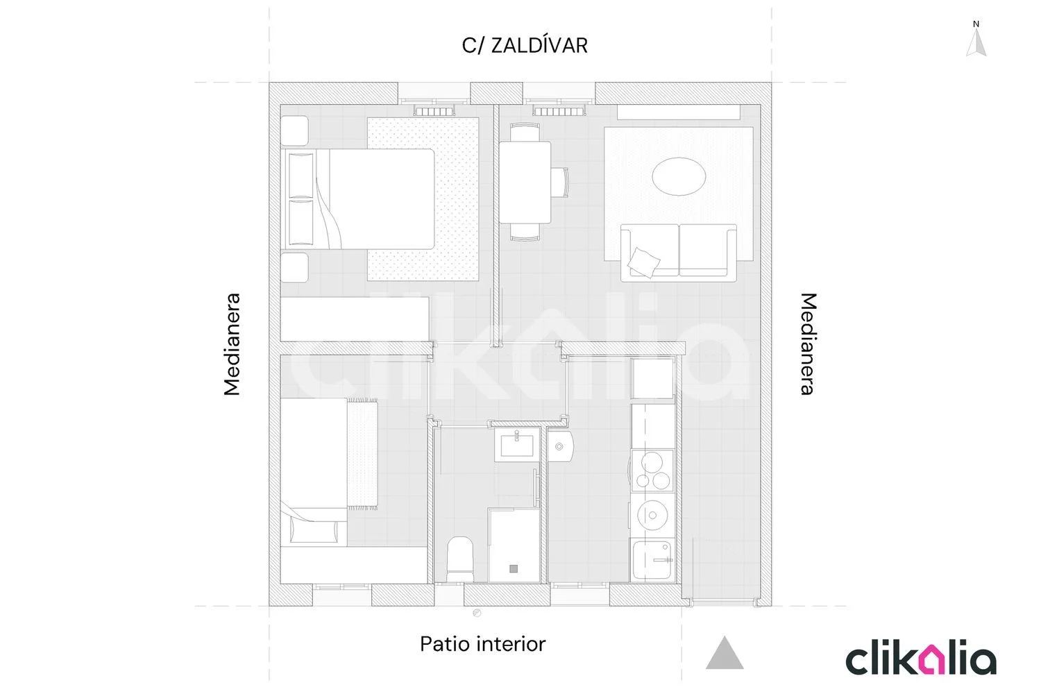 Piso en calle de Zaldívar - Foto 14