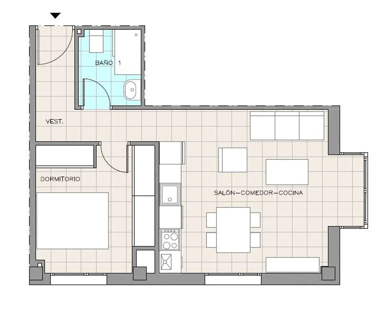 Piso en calle Villarcayo, 2 - Foto 2