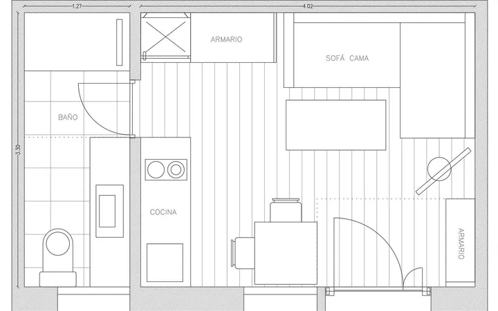 Estudio en Calle Fernando Díaz de Mendoza, 20, Comillas - Foto 7