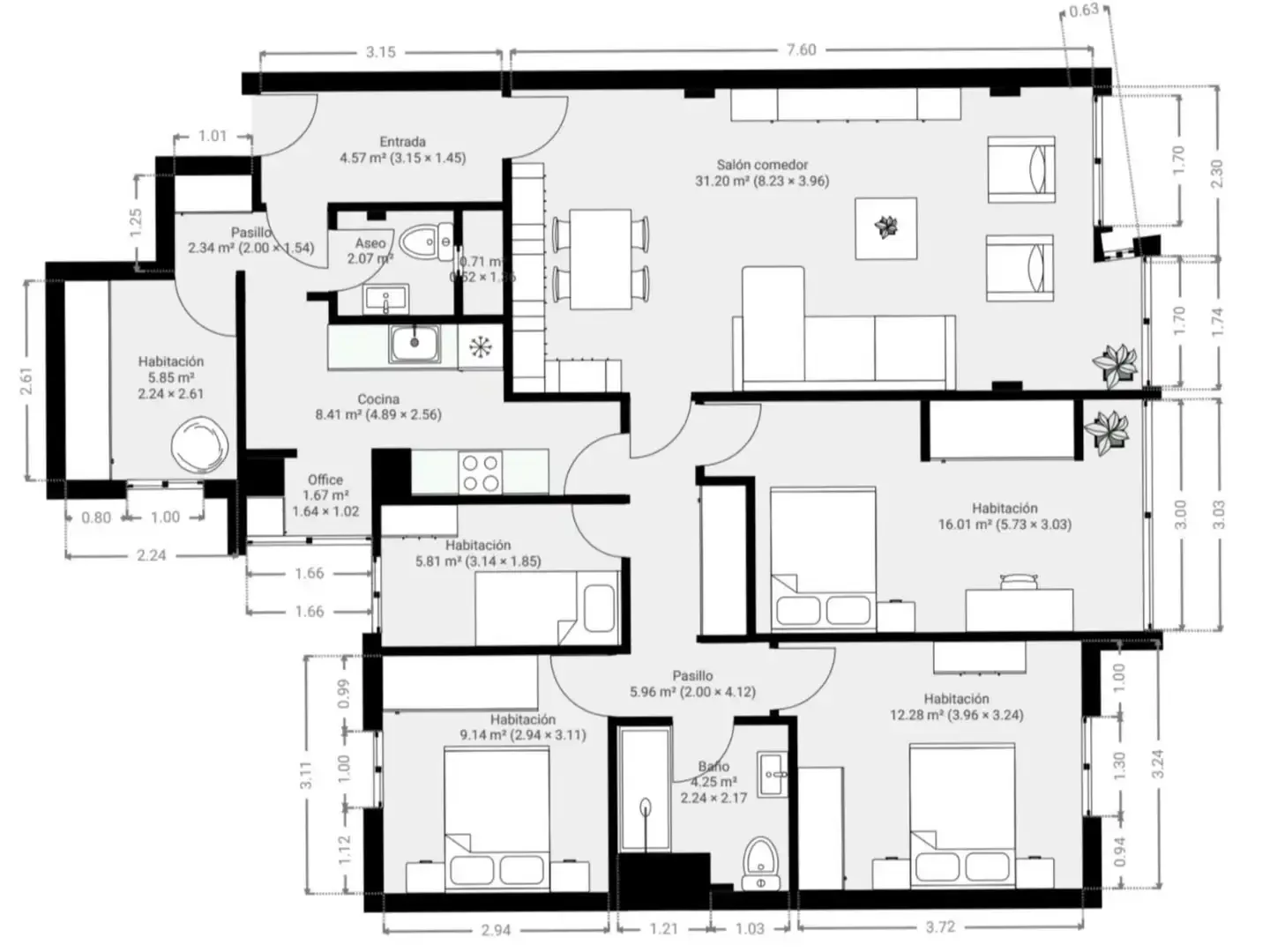 Piso en  Avenida de Bruselas 54 - Foto 29