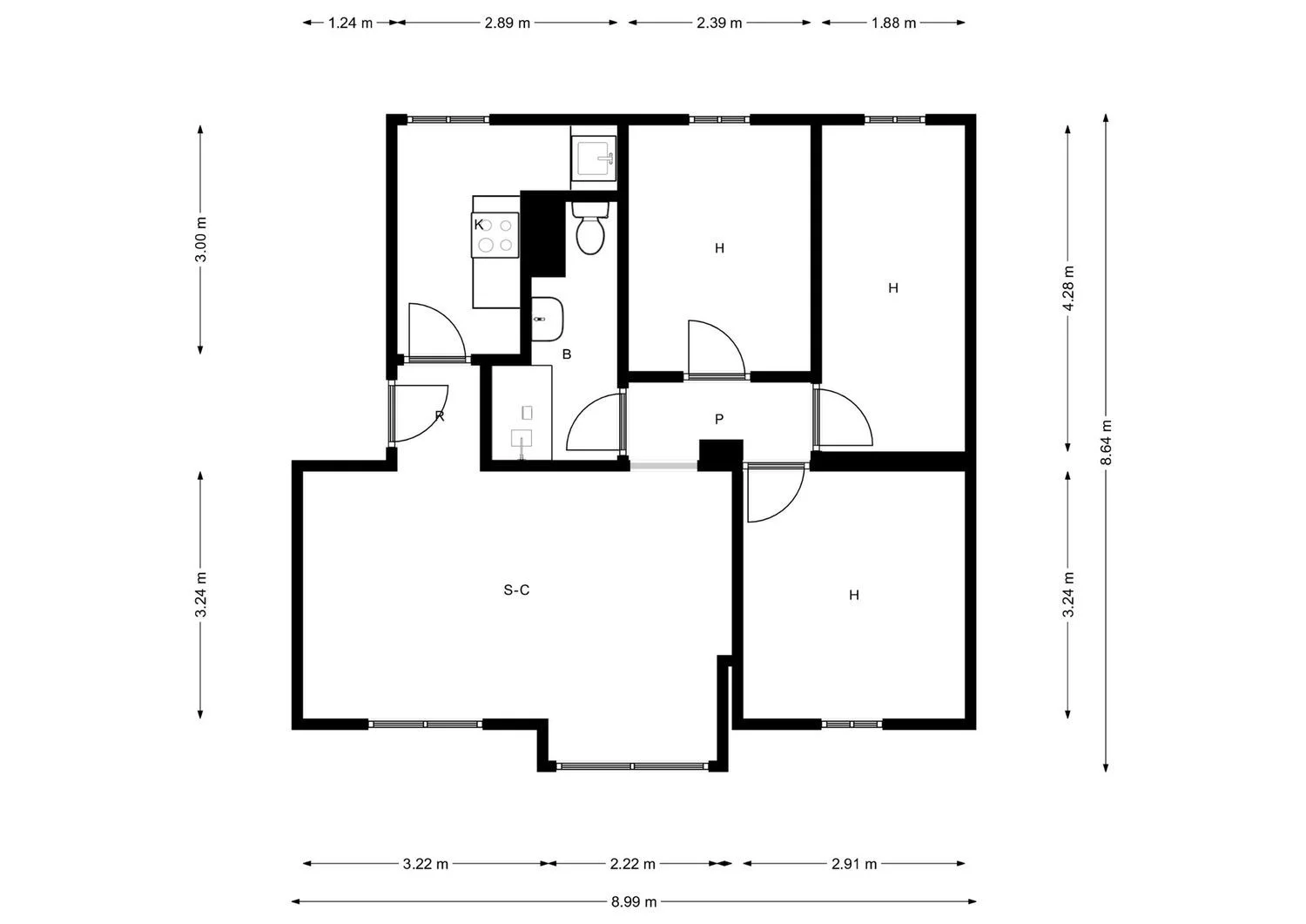 Piso en Barrio Amposta - Foto 25