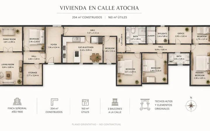 Piso en Calle de Atocha, Lavapiés-Embajadores - Foto 37