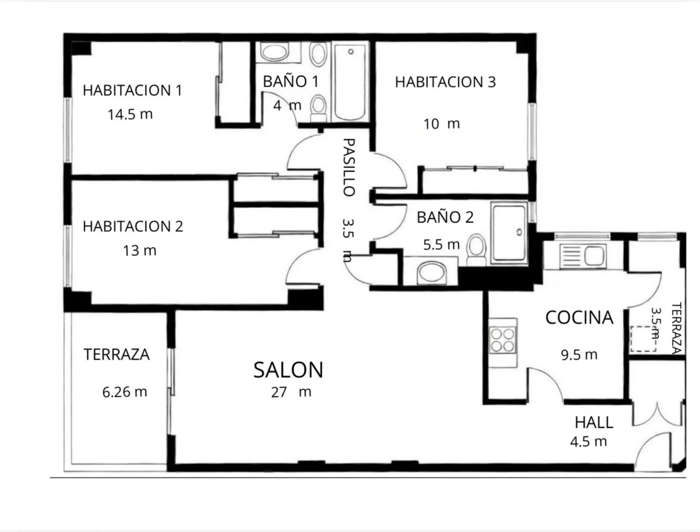 Piso en  Calle Padre Gregorio Céspedes 79 - Foto 1