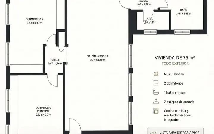 Piso en  Madrid Capital - Foto 19