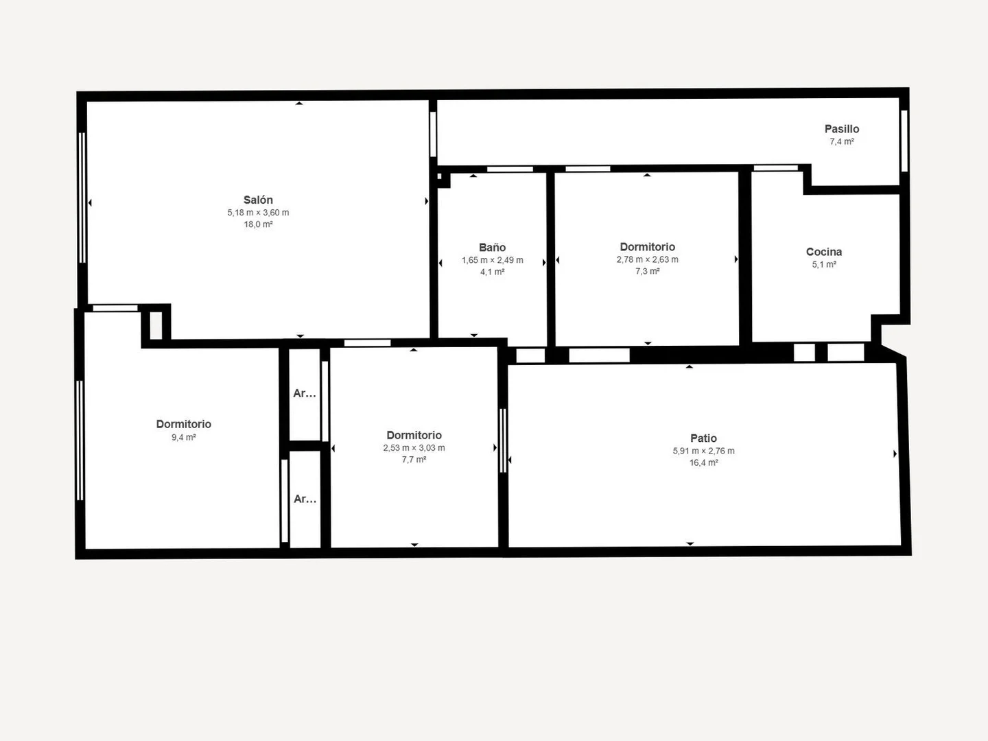 Piso en ronda de Atocha, 12 - Foto 31