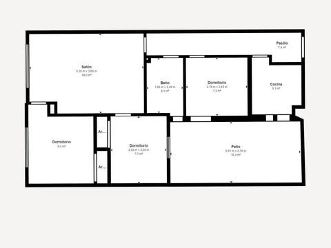 Piso en ronda de Atocha, 12 - Foto 31