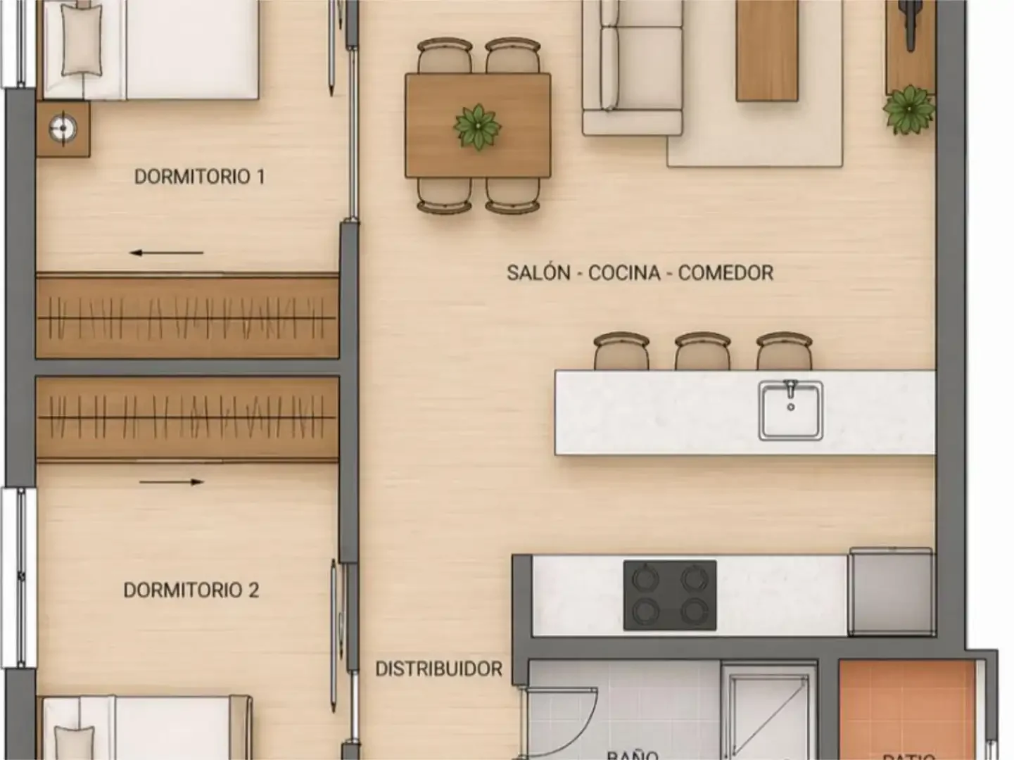 Piso en  Calle Castillo de Manzanares 2 - Foto 2