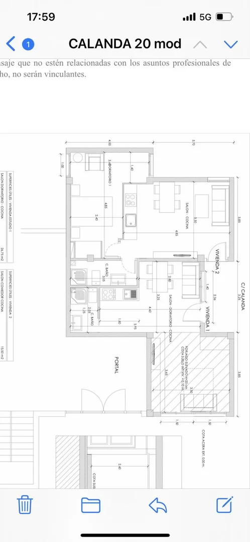 Piso en calle de Calanda, 20