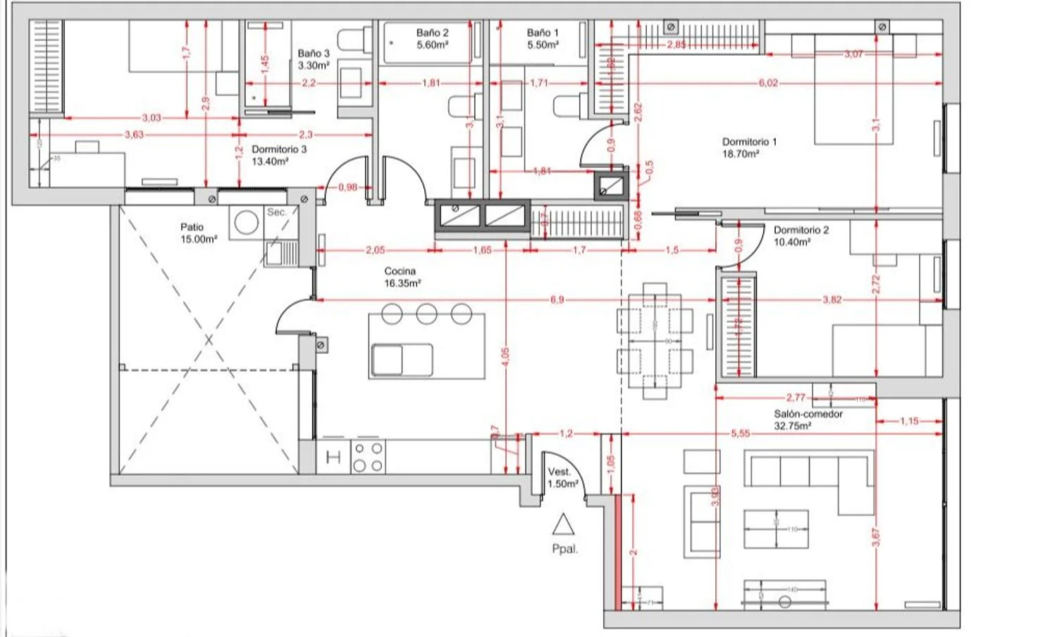 Piso en calle del Doctor Esquerdo, 114 - Foto 21
