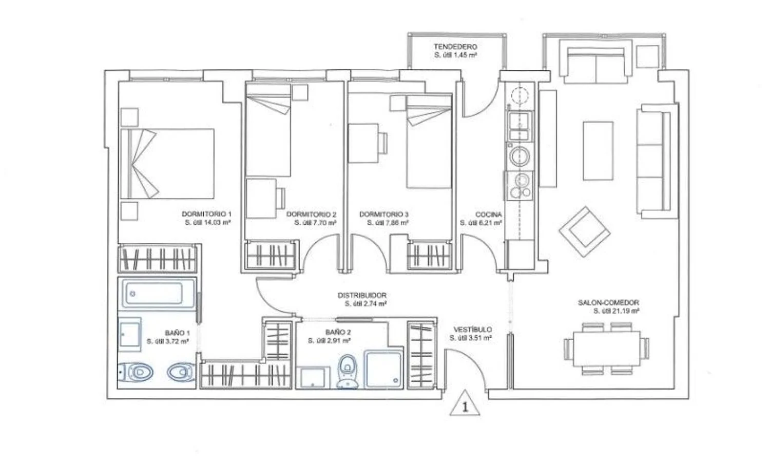Piso en calle de Rabanal del Camino, 11 - Foto 32