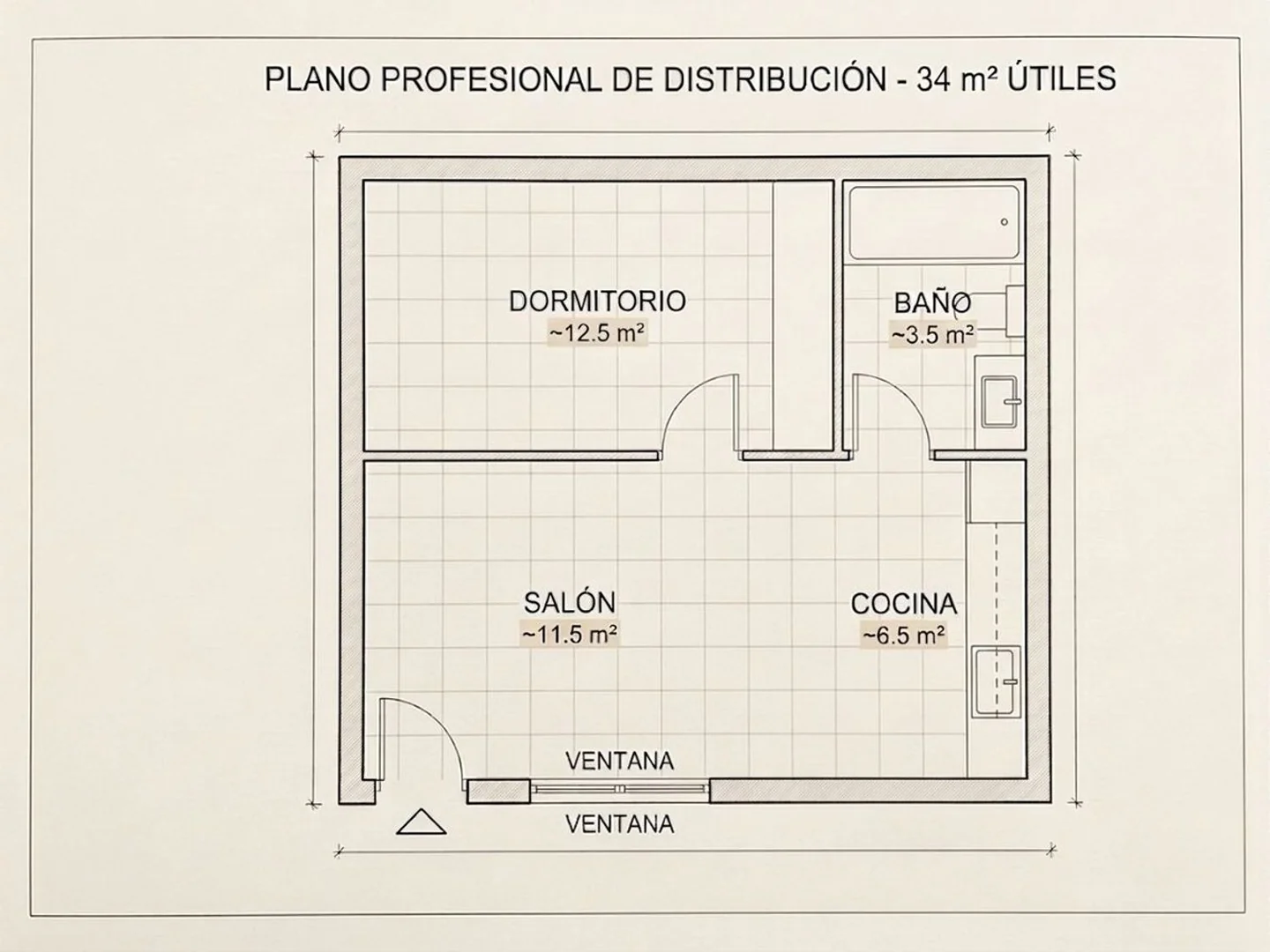 Estudio en Calle de Embajadores, 28, Lavapiés-Embajadores - Foto 6