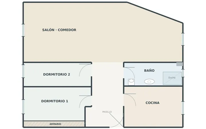 Piso en Calle Nicolás Godoy, 15, Almendrales - Foto 1