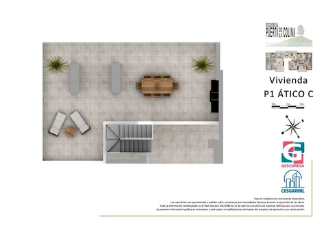 Ático en avenida Provisional Ahijones Nueve, 90 - Foto 2