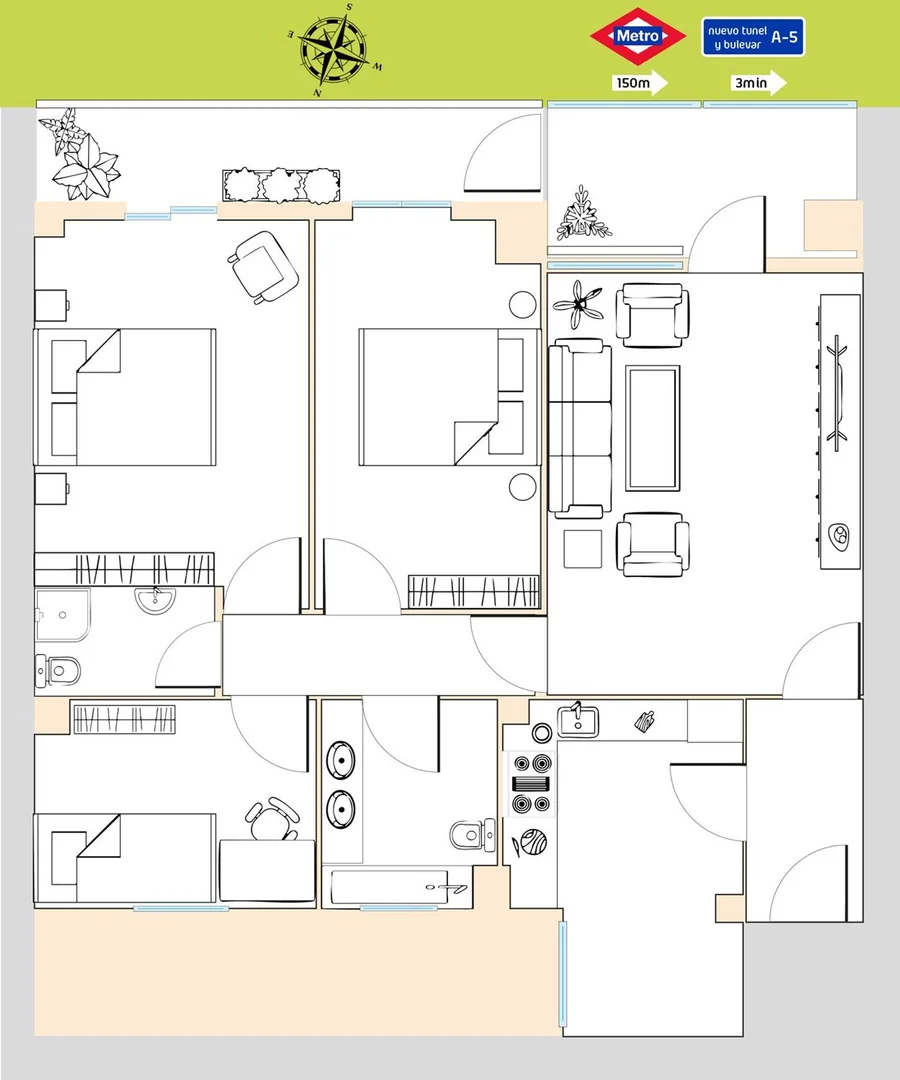 Piso en Barrio Aluche - Foto 16