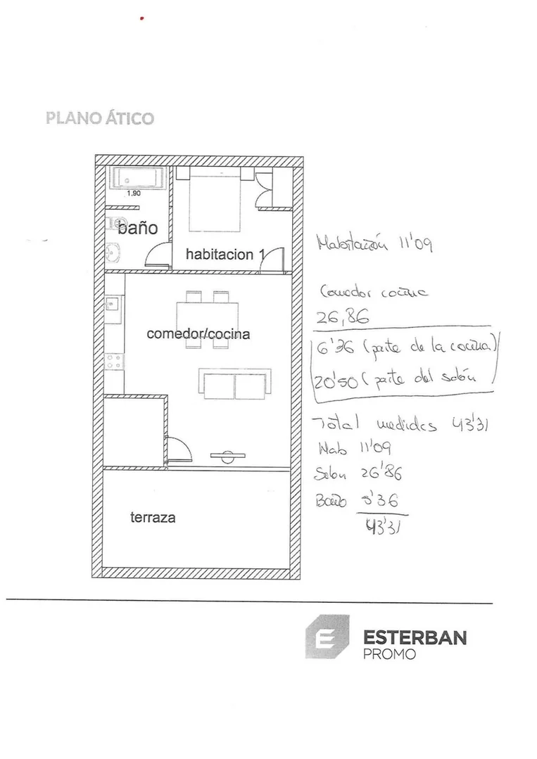 Ático en Calle de Cerdanyola, 31, Sants - Foto 17