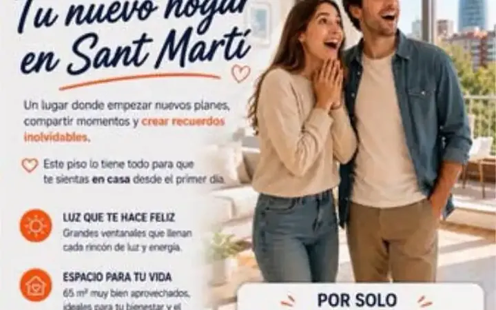 Piso en Sant Martí - Foto 1