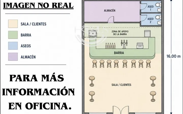 Local en Cafetería, bar en Calle de Rogent, El Camp de l'Arpa del Clot - Foto 11